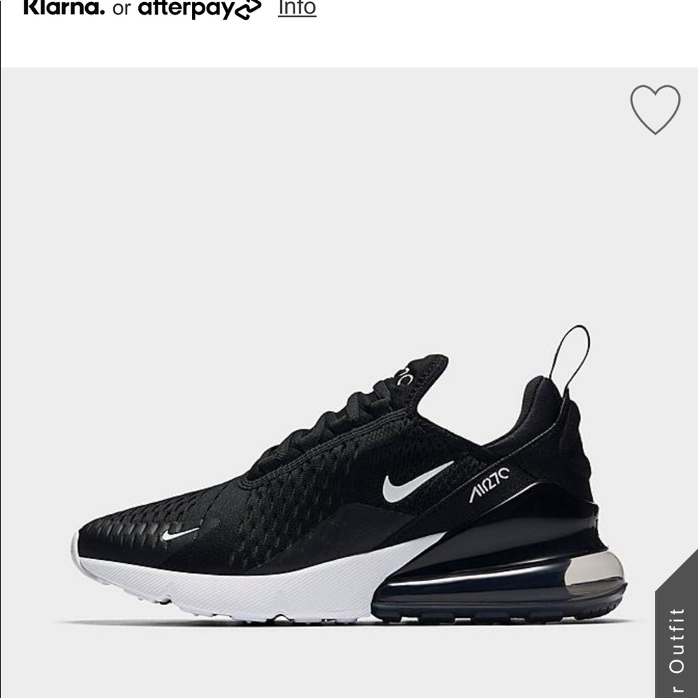 Womens nike air max 270 size 7. Worn a couple times great condition.